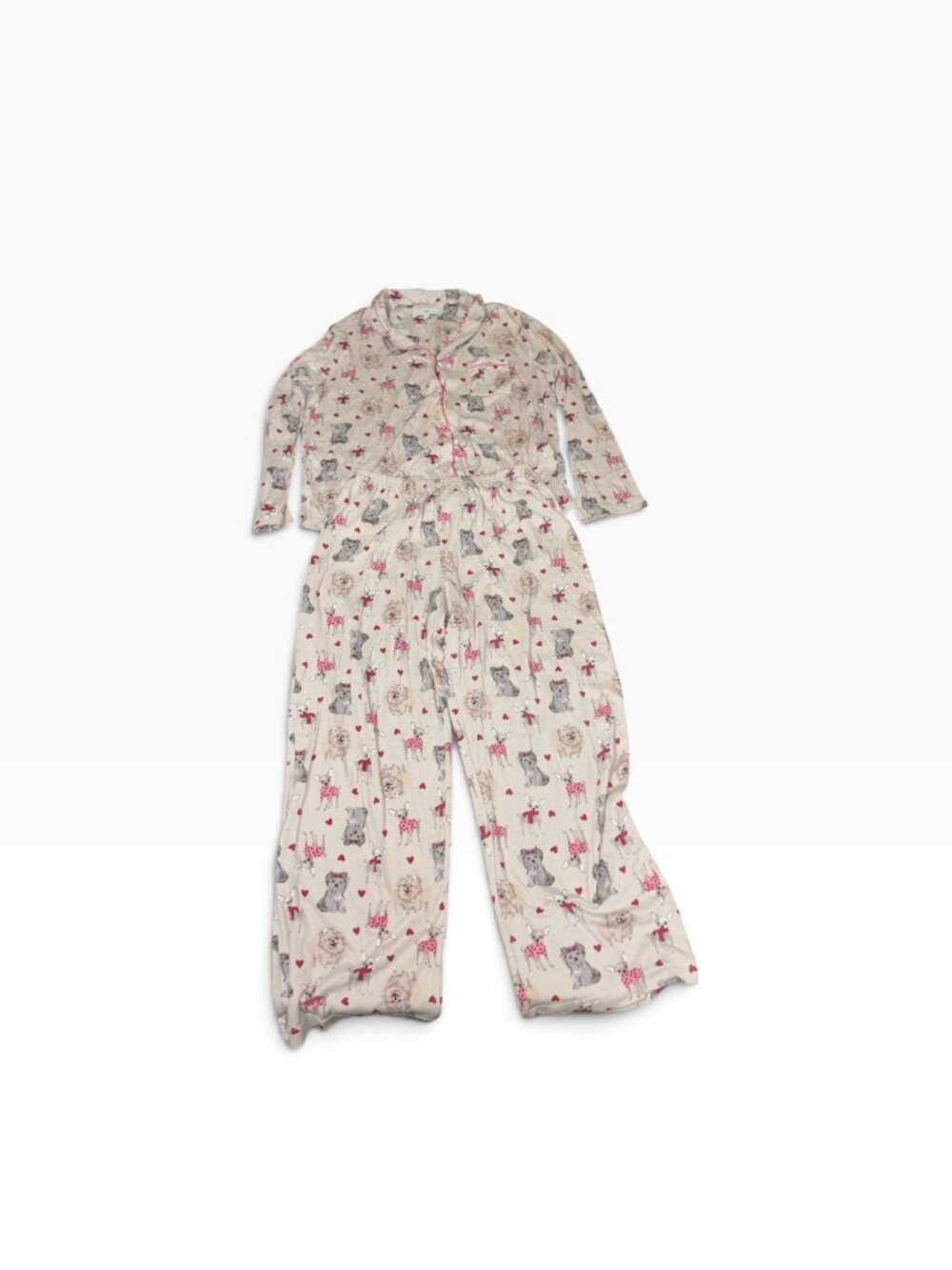 Karen Neuberger Size Large Small Dogs Pajama Set